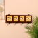Caravan hanger "horse", 22*4*12cm, wood, 4 hook color mix