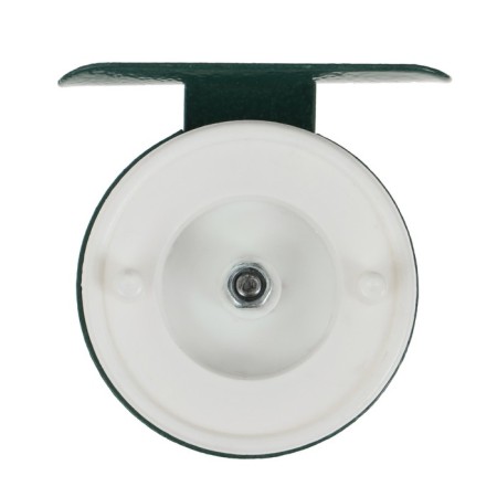 Inertial coil, metal plastic, diameter 5 cm, white-green color, 601-3