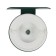Inertial coil, metal plastic, diameter 5 cm, white-green color, 601
