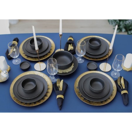Porcelain bowl magistro line, 1.3 l, d = 17.5 cm, black color-6