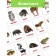 Puzzle "Developing cards. Forest animals"