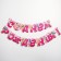 Garland on the eyelets "Happy Birthday!", Length 190 cm, fairies Winx
