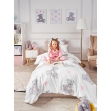 Bed linen 1.5 joint venture Guten Morgen Teddy, size 150x214 cm, 143x215 cm, 50x70 cm