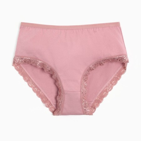 Panties Female color powder, size 48-50