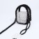 Bag-clate on magnet, long belt, white color