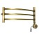 Water towels Domoterm "Calipso", P10, 10 crossbars, 500 x 800 mm, bronze
