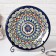 Plant of Rishtan ceramics "Patterns", 28 cm, blue