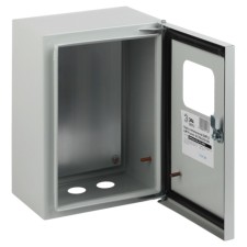 Corps Metal ERA SIMPLE SCMPG-100 with a window (290x220x175) IP54 U2, gray