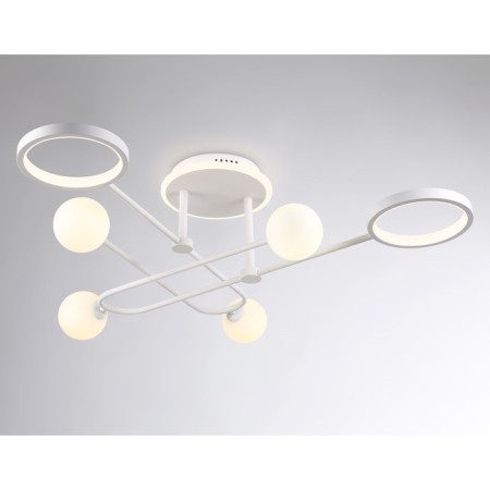 LED ceiling LED with a change of lamp and control panel Ambrella Light, Linetech, FL666229, G9, 48 W, 3600LUM, 3000-6400K, white, white matte color-2
