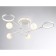 LED ceiling LED with a change of lamp and control panel Ambrella Light, Linetech, FL666229, G9, 48 W, 3600LUM, 3000-6400K, white, white matte color