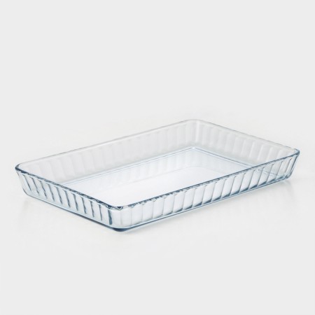 Glass form for baking, 2.85 l, 37 × 24 cm