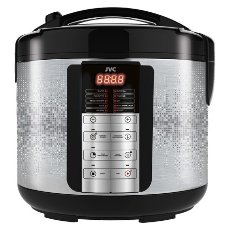 Multicar JVC JK-MC500, 860 W, 5 l, 11 programs, silver-black