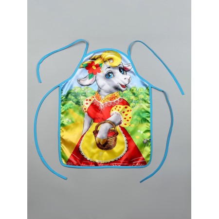 Carnival set "Kozochka-Derezochka" apron and scarf-1
