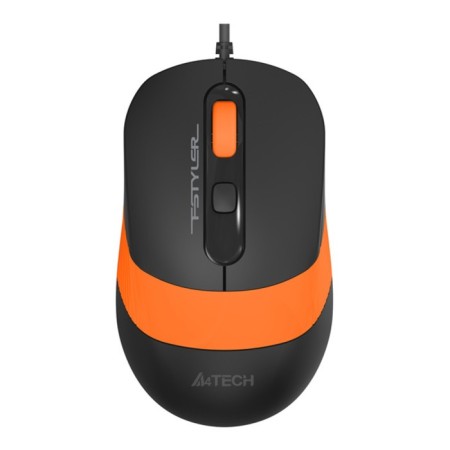 Keyboard + Mouse A4Tech FSTYLER F1010 CLAV: Black/Orange Mouse: Black/Orange USB Mult 103388-9