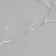 Garland "tinsel" 20 m dew, IP44, silver thread, 600 LED, 8 modes, warm white glow, 18 in