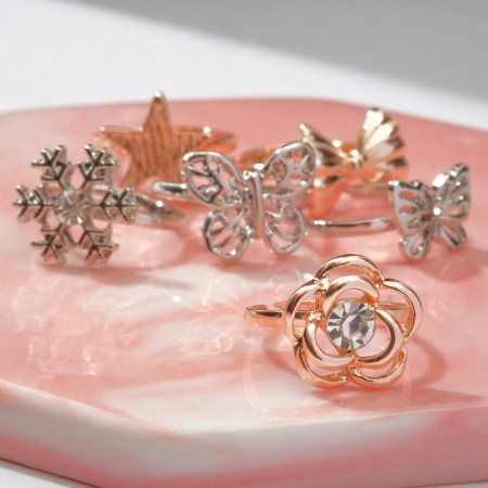 Children's ring "chosen" contours, shape of mix, color mix, dimensionless-1
