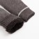 Women's mittens minaku is plain, size 6.5 central mere dark gray