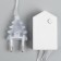 Garland “thread” 10 m with nozzles “needle”, IP20, transparent thread, 100 LED, white glow, 8 modes, 220 V
