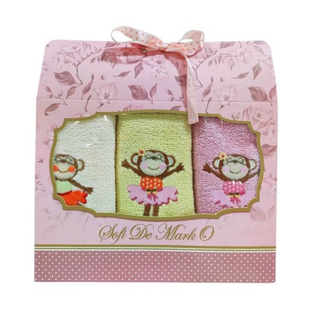 Napkins for children, size 30x50 cm, 3 pcs