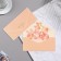 Money envelope "Beige" velvet, 19.5x9cm