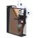 Paper tray is vertical, black mesh