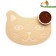 2-in-1 rug for a bowl/toilet for animals "Kisa", 40 x 30 cm, beige