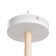 Paula chandelier 5x60W E27 white, tree 58x58x30cm