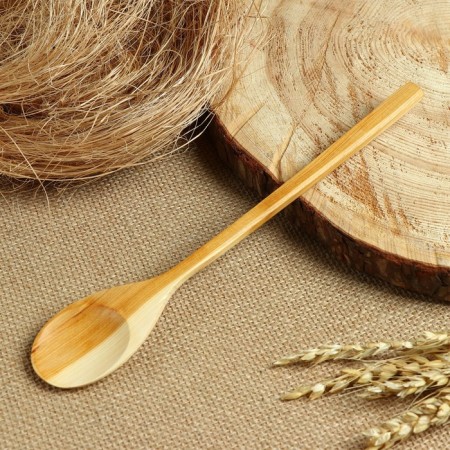 Spoon for a pan, juniper, 26 cm,-3