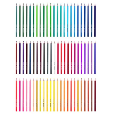 Pencils 72 Tsv Brauberg Kids, trihedral, soft grifle 3 mm 181947-1