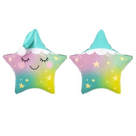 Foil ball 18 "Sweet, Night Star"-1