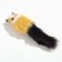 A toy for cats "cat-arc", artificial fur, housing 7 cm, yellow/black