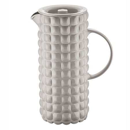 Kuvshin Guzzini Tiffany, 1.75 l, the color is gray-beige