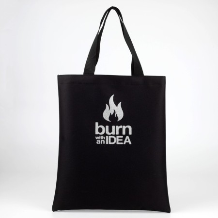 Shoper Burn with Idea, sparkles, without lightning, without lining, black color-3
