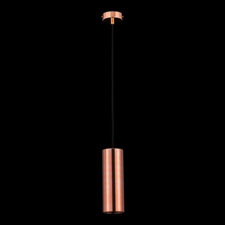 Suspension lamp Maytoni P011PL-01C, E14, 1x40 W, 80x80x1780 mm, copper-4