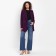 Women's jacket Minaku: classic purple color, rr 46