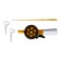 Winter fishing rod "Pierce" PK55 - M with a short foam pen (ABS/PC)