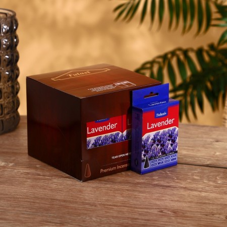 Incense "tulasi" 15 lavender aromacons-1