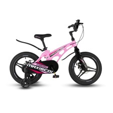 Велосипед 16'' Maxiscoo Cosmic Deluxe, цвет розовый матовый