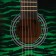 Acoustic guitar Music Life QD-H38Q-HW, Green