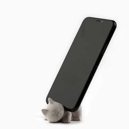 The stand for the phone "Corgi", orange, 6.5 x 5 cm.-3