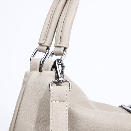 Bagon-tout on lightning, 3 outer pockets, light-gray color-4