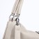 Bagon-tout on lightning, 3 outer pockets, light-gray color