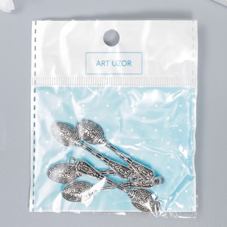 Souvenir wallet metal "openwork spoon" (A40840) 5x1 cm-3
