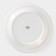 Porcelain dining plate Magistro Rodos, D = 25.8 cm, white color