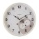 Wall clock, series: interior, "owl", d-30.5 cm, smooth move