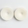 A set of reusable liners for a bra, 4 pcs., White color