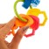 A rattle "Elephant", with elastic elements, color of mix, crush me