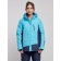 Ski jacket female winter, size 56, blue color