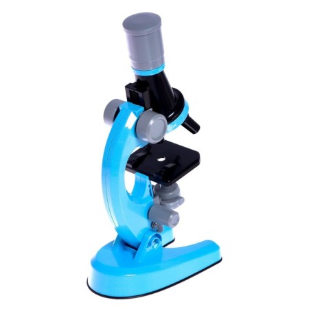 Children's microscope "Young botanist" Frendering x100, x400, x1200, blue, backlight-4