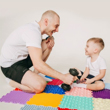 Modular massage rug orthodon, set "Bogatyr"-7